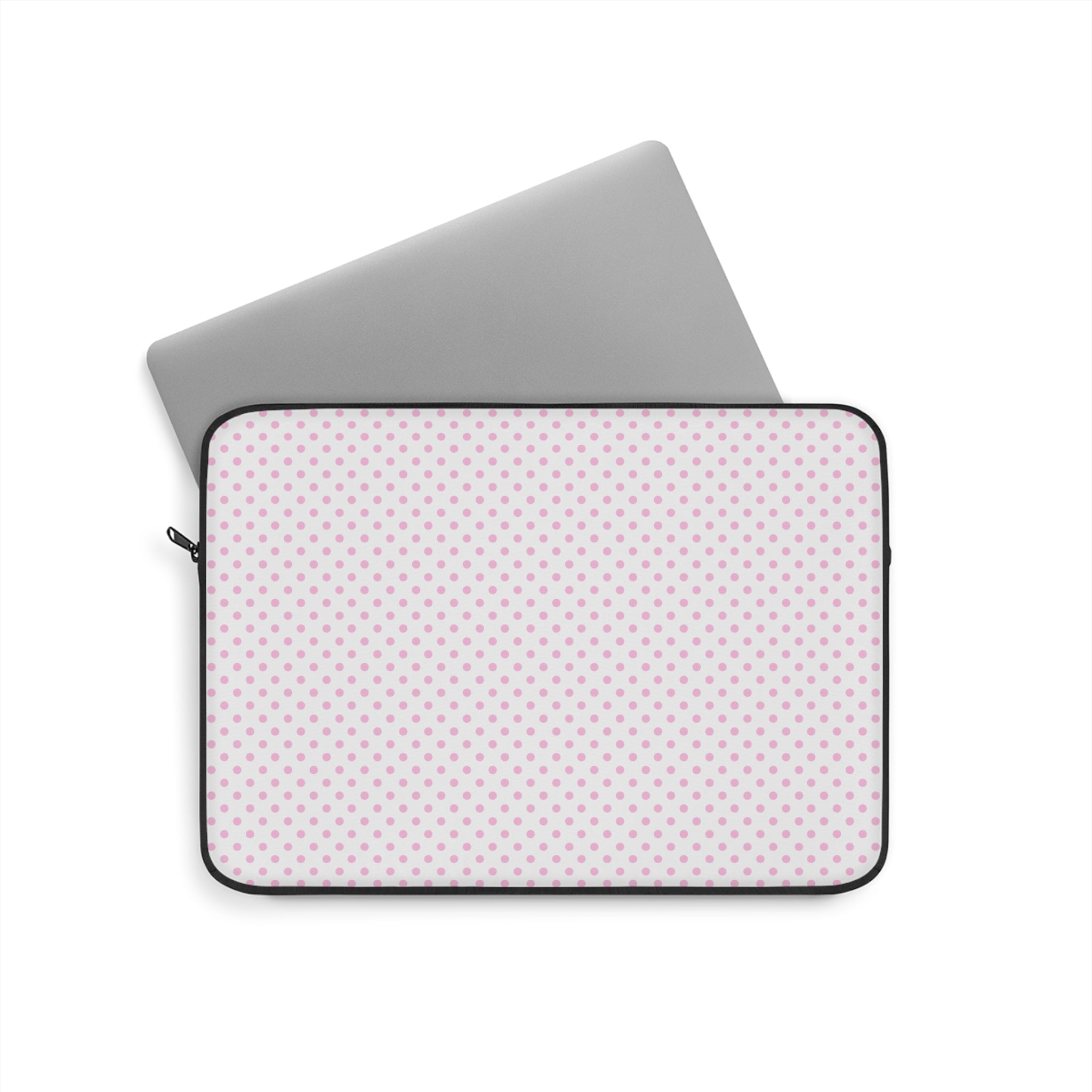 DOLLY PINK POLKA DOTS KINDLE IPAD & LAPTOP SLEEVE