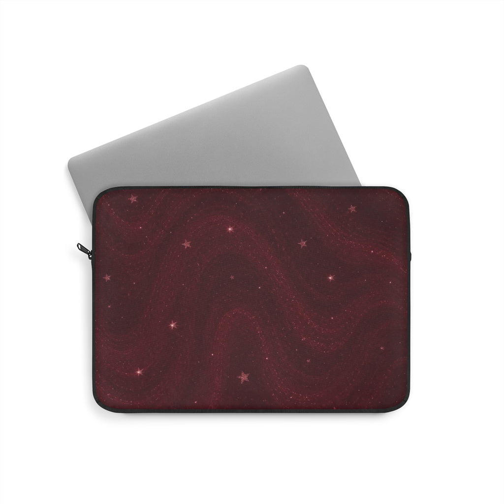 CHERRY RED GALAXY IPAD & LAPTOP SLEEVE