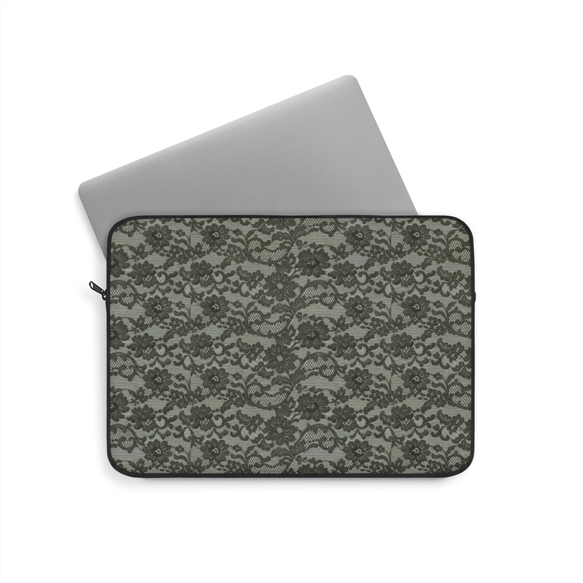 FORREST GREEN LACE KINDLE IPAD & LAPTOP SLEEVE