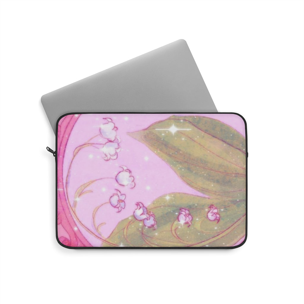 PINK FAIRYTALE FLORAL KINDLE IPAD & LAPTOP SLEEVE