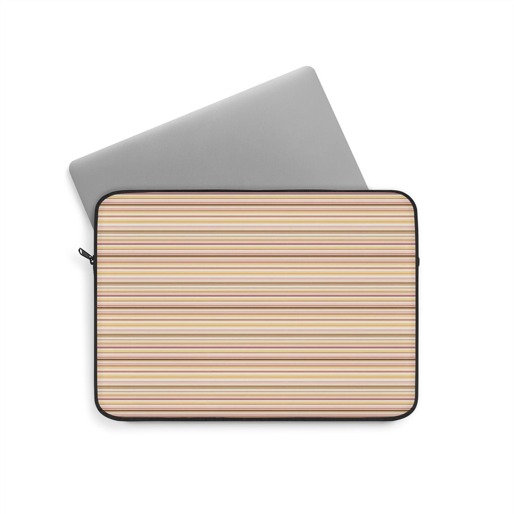 MINIMALIST YELLOW STRIPES KINDLE IPAD & LAPTOP SLEEVE