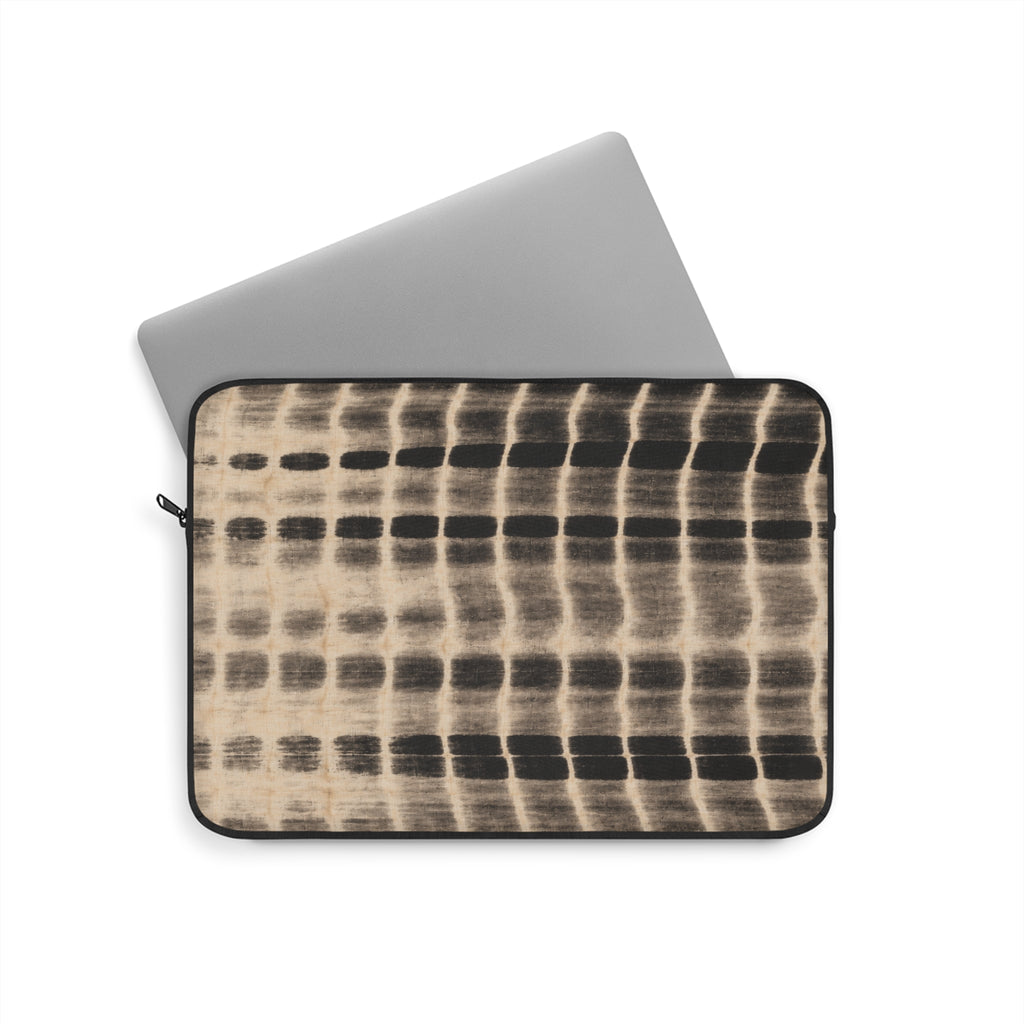 SMOKE SHIBORI TIE-DYE KINDLE IPAD & LAPTOP SLEEVE