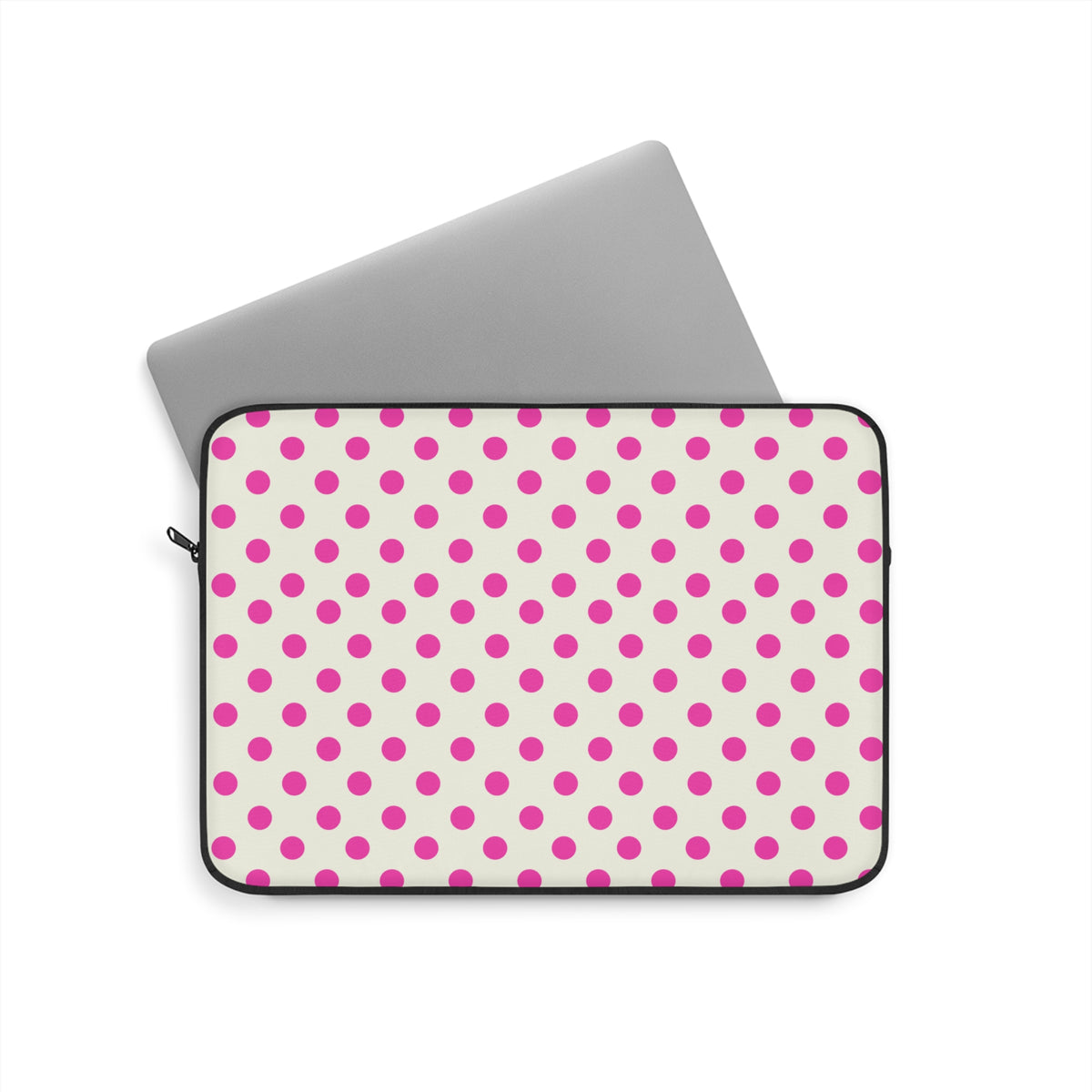 LYCHEE CREAM POLKA DOTS KINDLE IPAD & LAPTOP SLEEVE