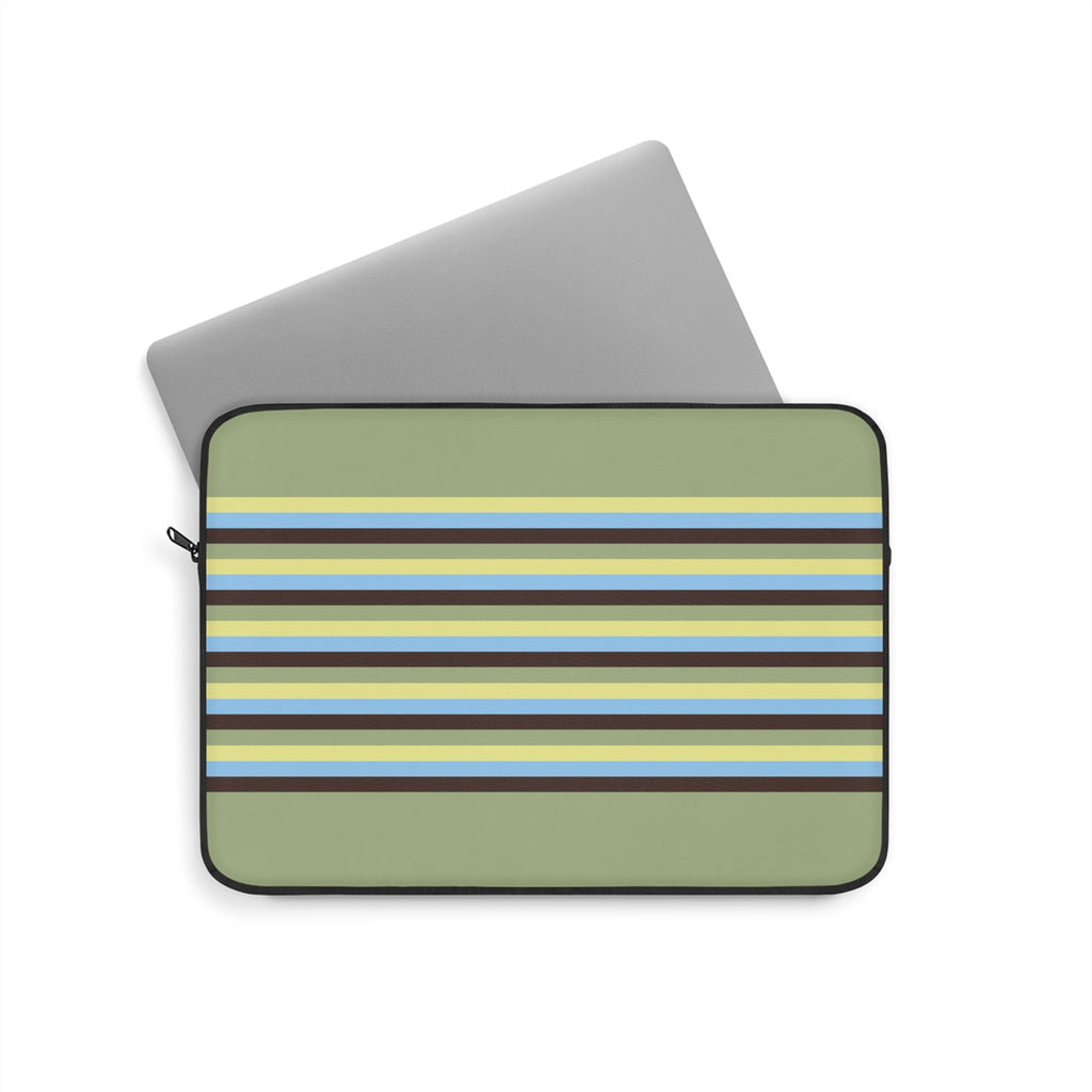 PISTACHIO STRIPES KINDLE IPAD & LAPTOP SLEEVE