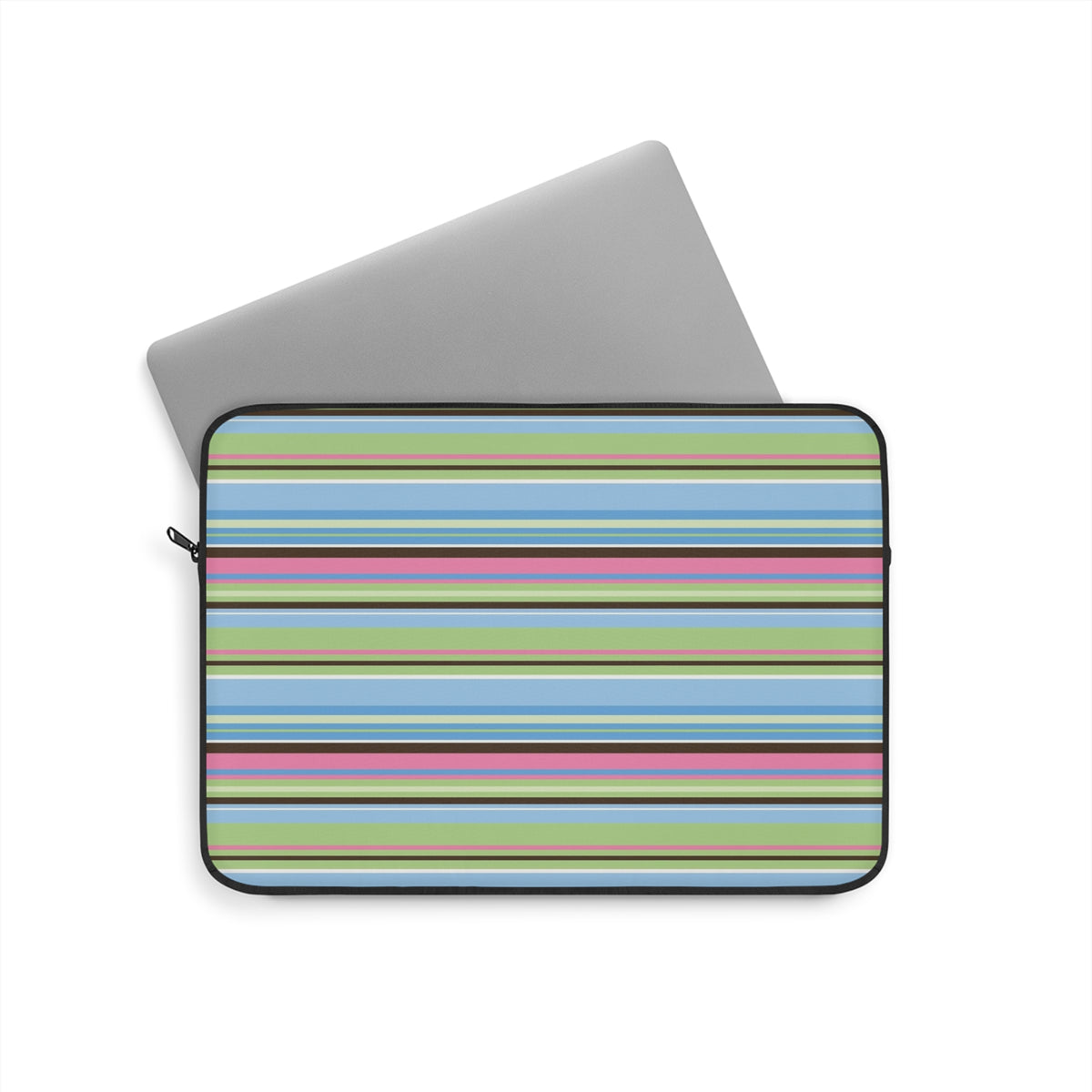 BLUE CABANA STRIPES KINDLE IPAD & LAPTOP SLEEVE