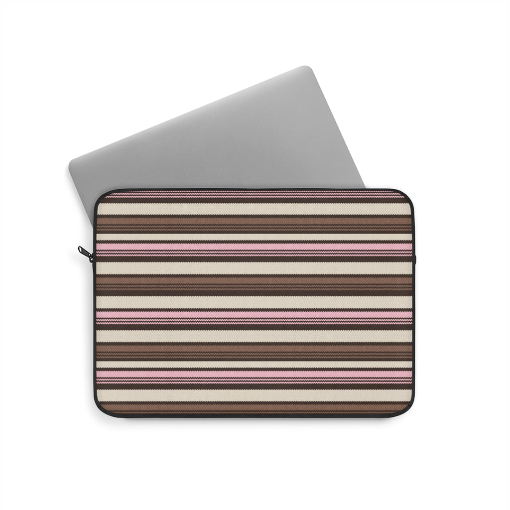 PINK TRUFFLE STRIPES KINDLE IPAD & LAPTOP SLEEVE