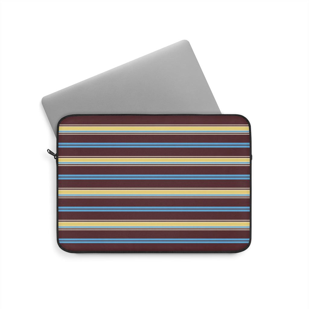 BURGUNDY BLUEBERRY STRIPES KINDLE IPAD & LAPTOP SLEEVE