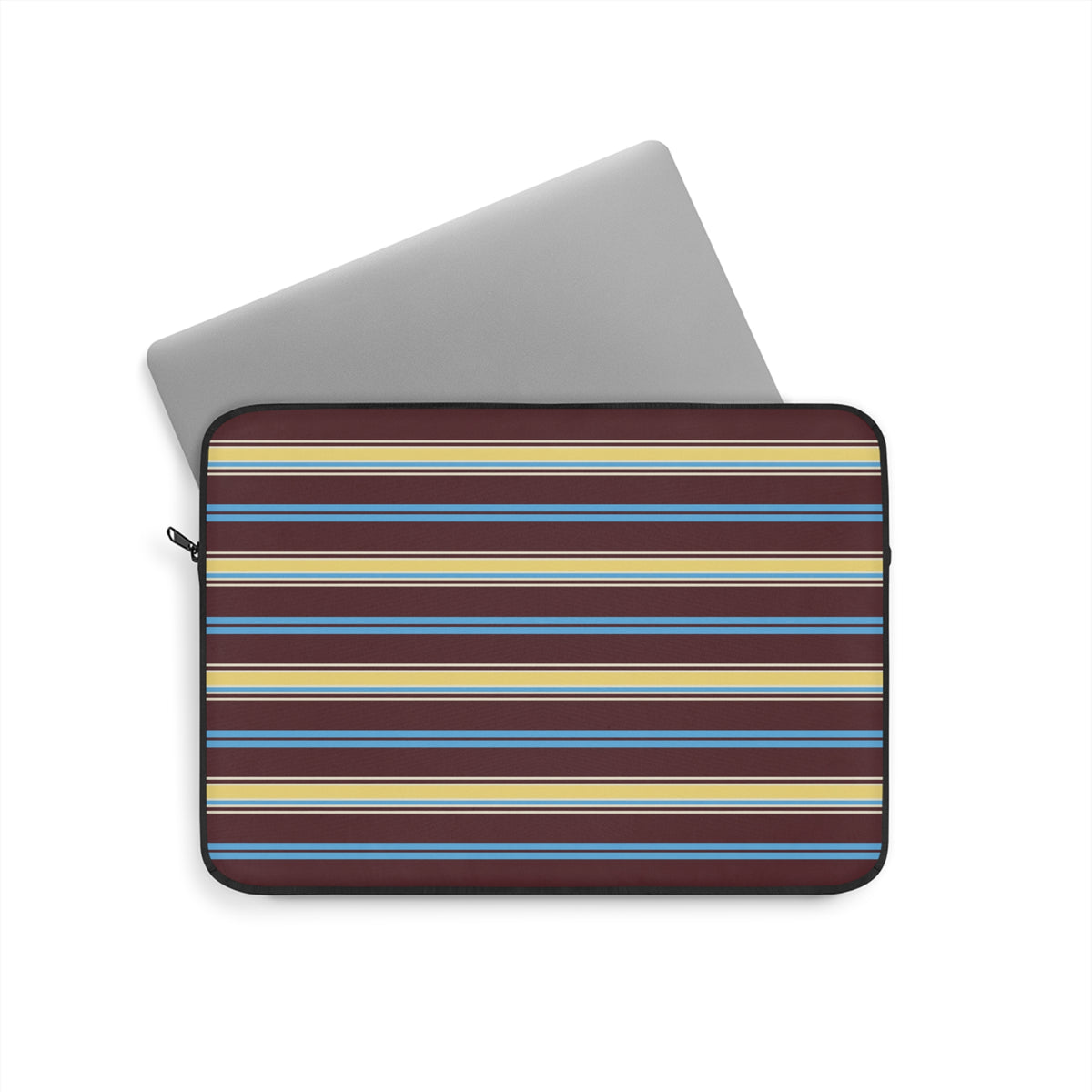 BURGUNDY BLUEBERRY STRIPES KINDLE IPAD & LAPTOP SLEEVE
