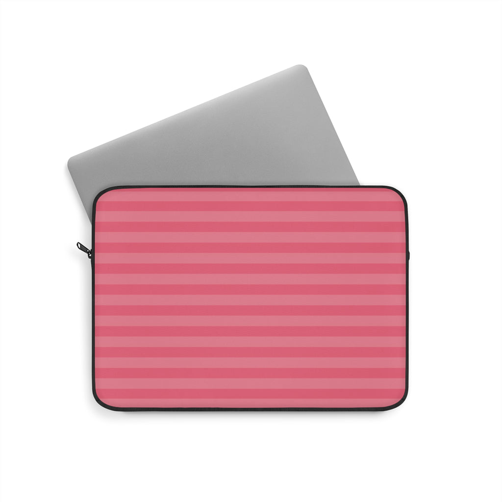 SALMON ROSE STRIPES KINDLE IPAD & LAPTOP SLEEVE