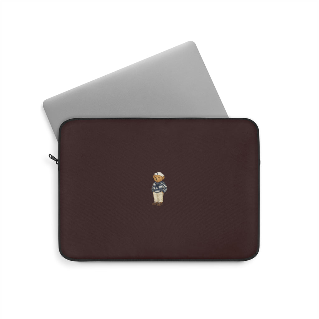 BURGUNDY SAILOR TEDDY BEAR NEOPRENE KINDLE IPAD & LAPTOP SLEEVE