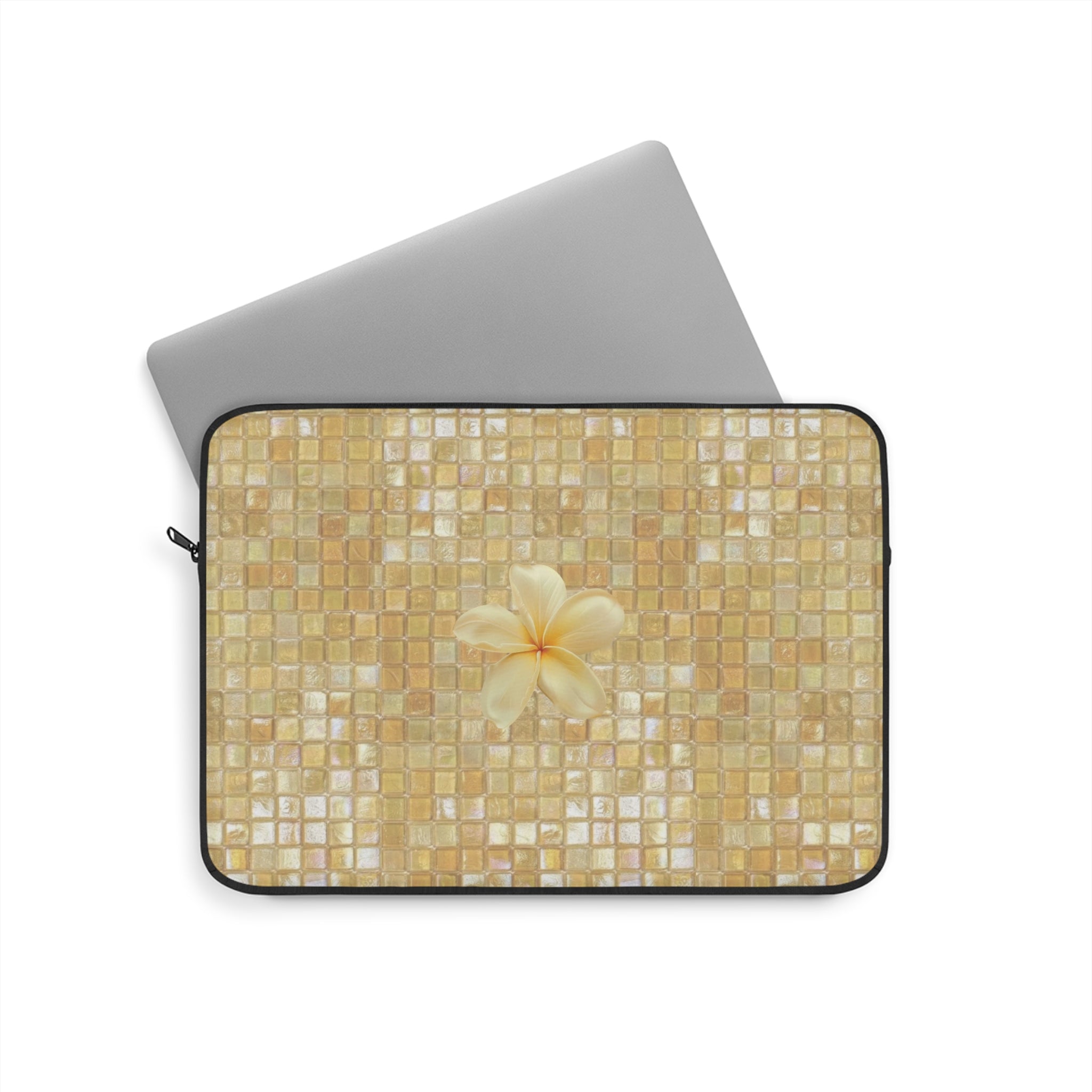 YELLOW MOSAIC FLOWER KINDLE IPAD & LAPTOP SLEEVE