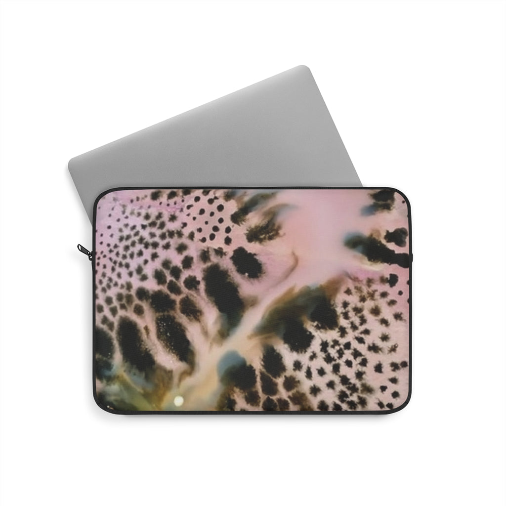 PINK CHEETAH ANIMAL PRINT NEOPRENE KINDLE IPAD & LAPTOP SLEEVE