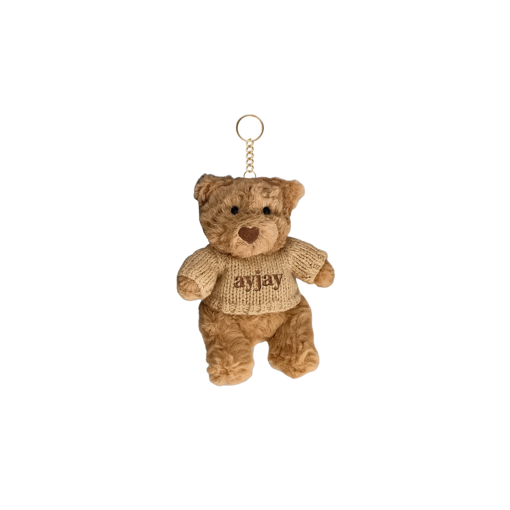 HOLIDAY EDITION AYJAY BEAR BAG CHARM