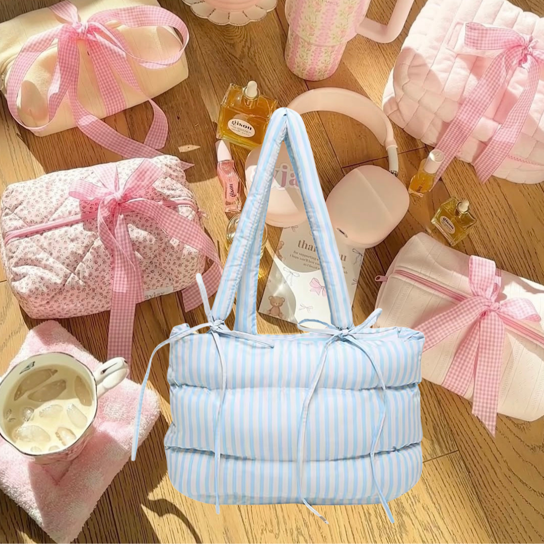 LIMITED EDITION FROST BLUE TOTE BAG