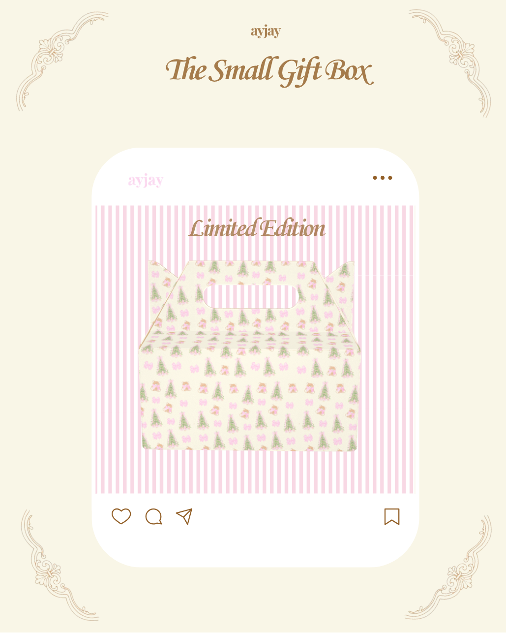THE HOLIDAY 2025 SMALL GIFT BOX