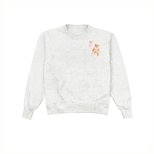 MINIMALIST TEDDY CREWNECK