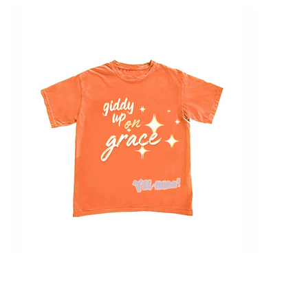 GIDDY UP ON GRACE TEE