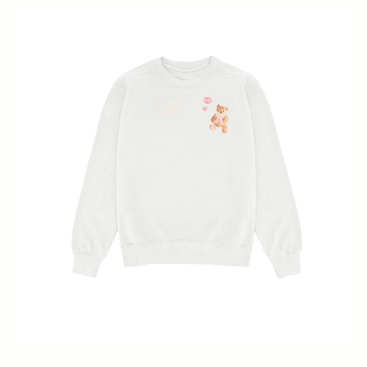 MINIMALIST TEDDY CREWNECK SWEATSHIRT