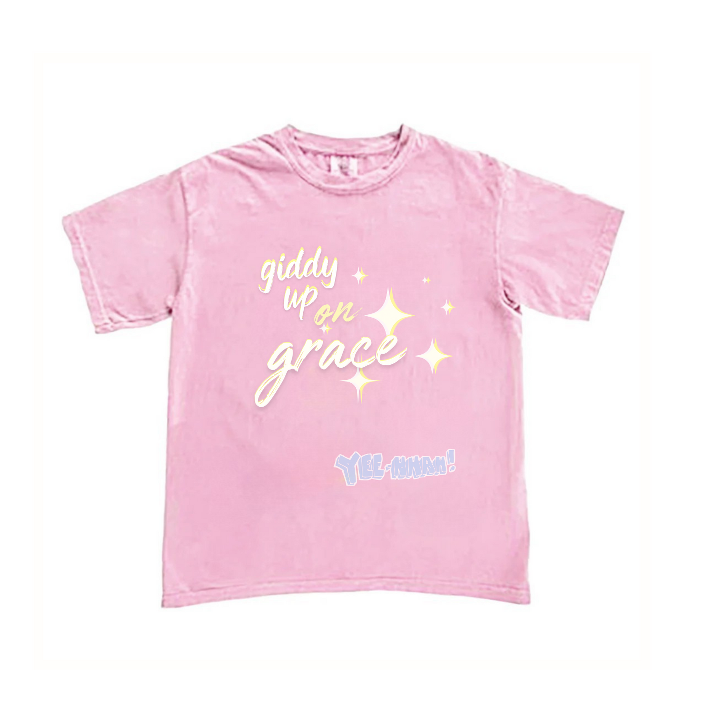 GIDDY UP ON GRACE TEE