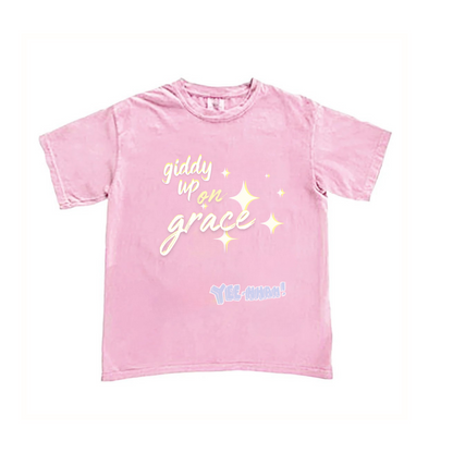 GIDDY UP ON GRACE TEE