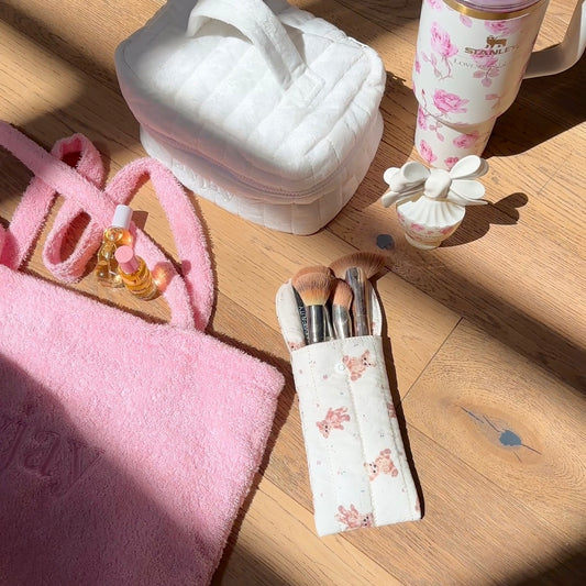TEDDY BEAR BRUSH POUCH