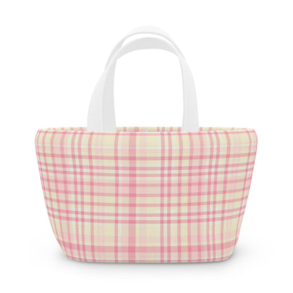 SORBET PLAID LUNCH BOX BAG