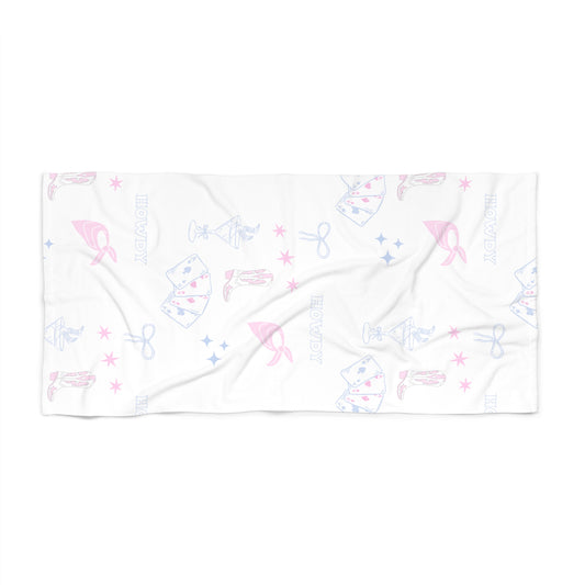 HOWDY COUNTRY COWGIRL BEACH TOWEL