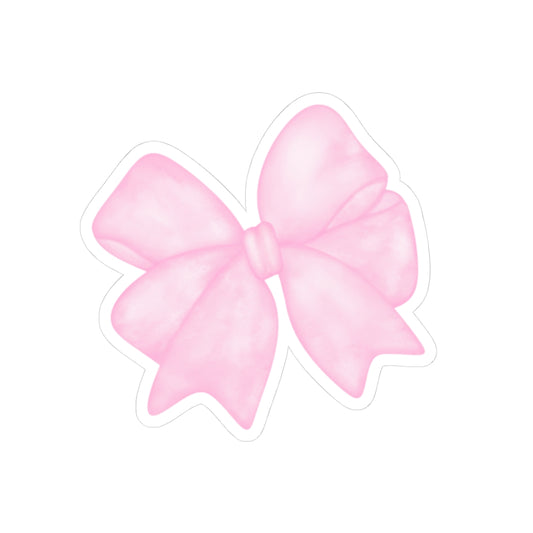 PINK BOW STICKER