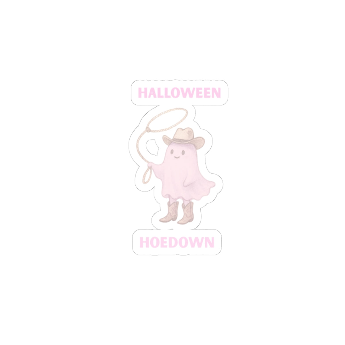 HALLOWEEN HOEDOWN STICKER