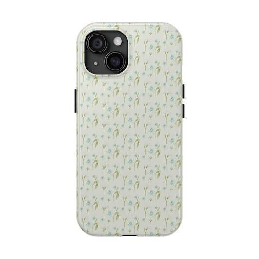 GREEN FLORAL PHONE CASE