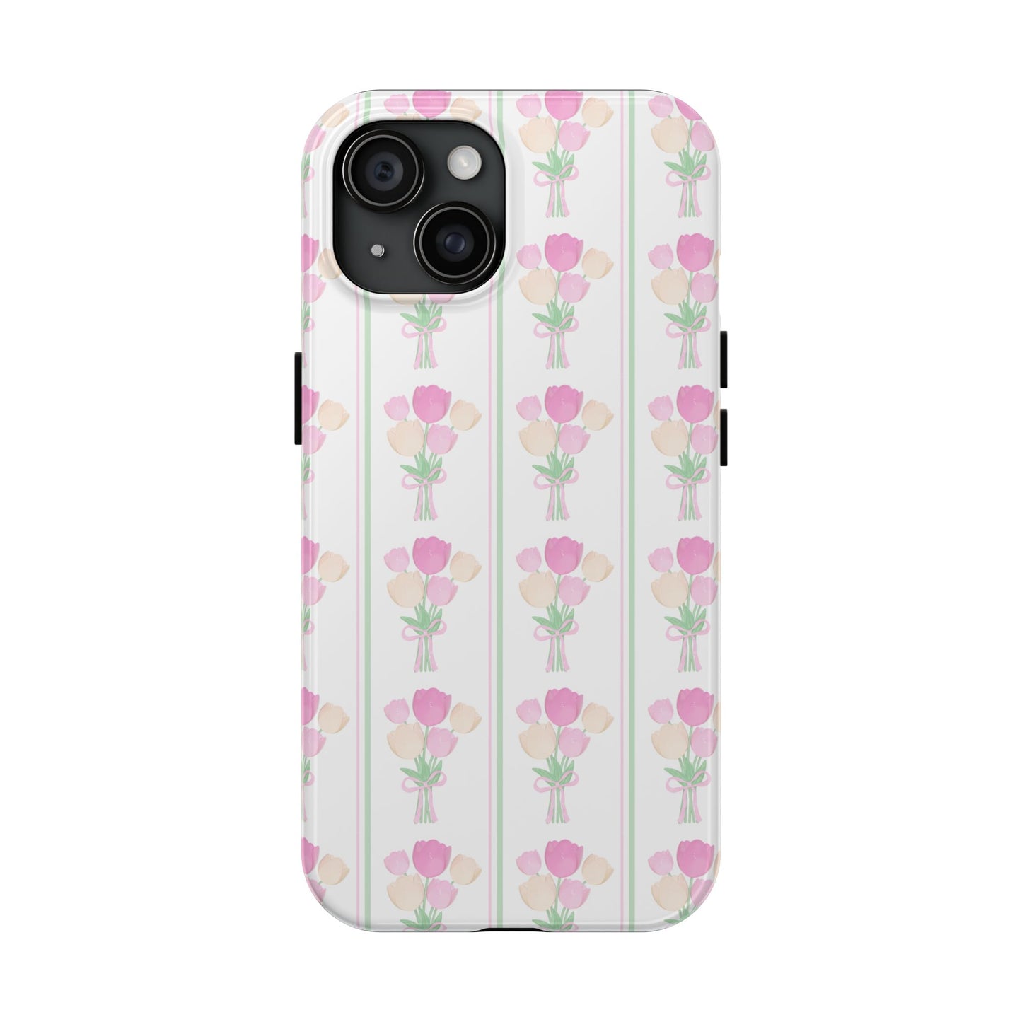 TULIP STRIPES PHONE CASE
