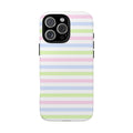 PASTEL POPSICLE STRIPES PHONE CASE