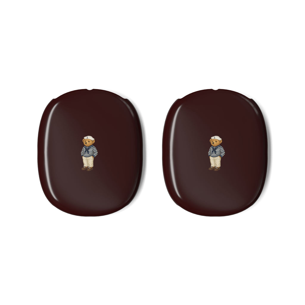 BURGUNDY RL SAILOR TEDDY BEAR AIRPODS MAX CASE COVERS