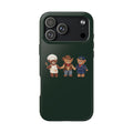 HUNTER GREEN RL TEDDY BEARS PHONE CASE