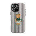 BEVERLY HILLS STRIPES RL POLO TEDDY BEAR PHONE CASE