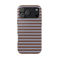 BLUEBELL STRIPES PHONE CASE