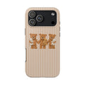 BROWN STRIPES TEDDY BEAR PETS PHONE CASE