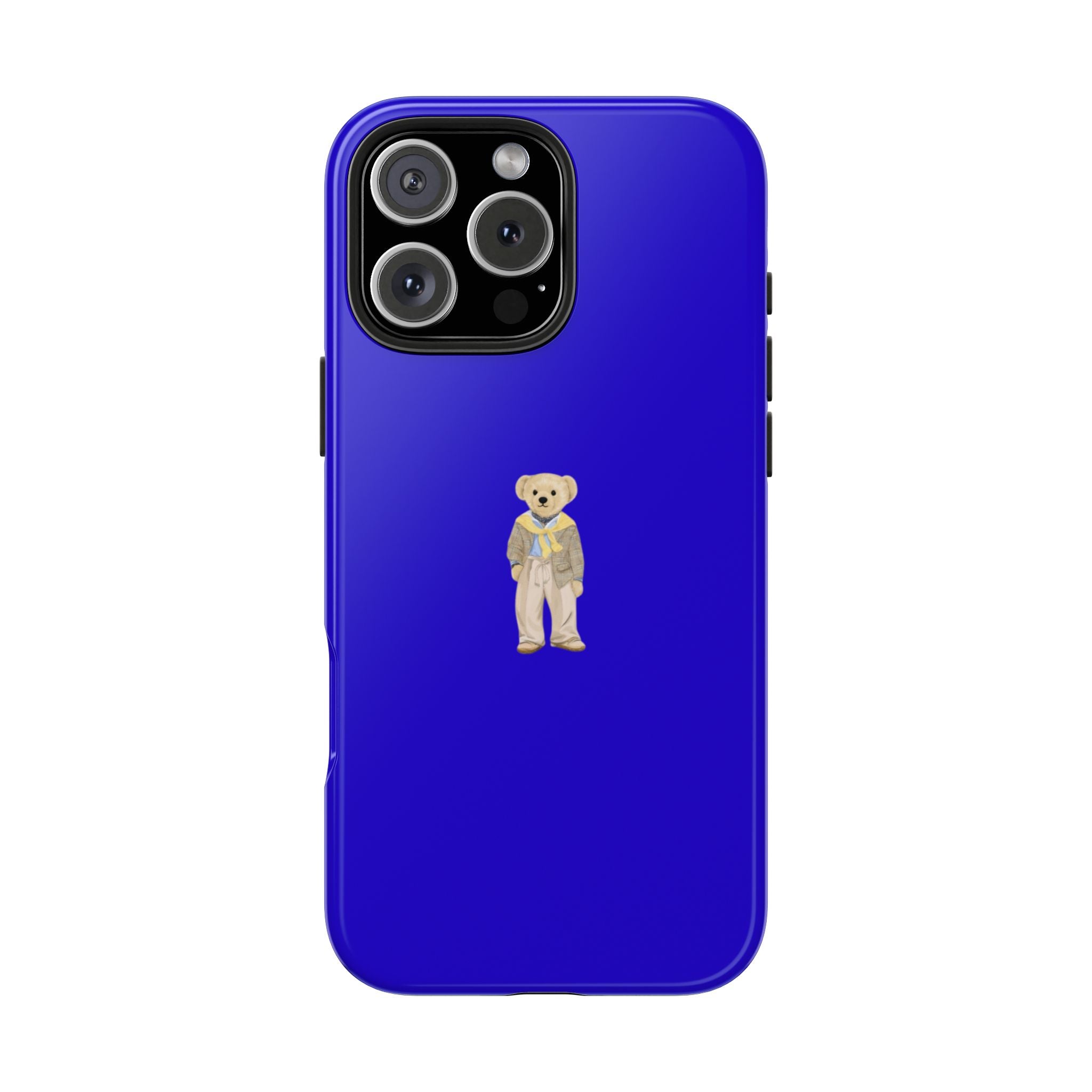 ROYAL BLUE RL TEDDY BEAR PHONE CASE