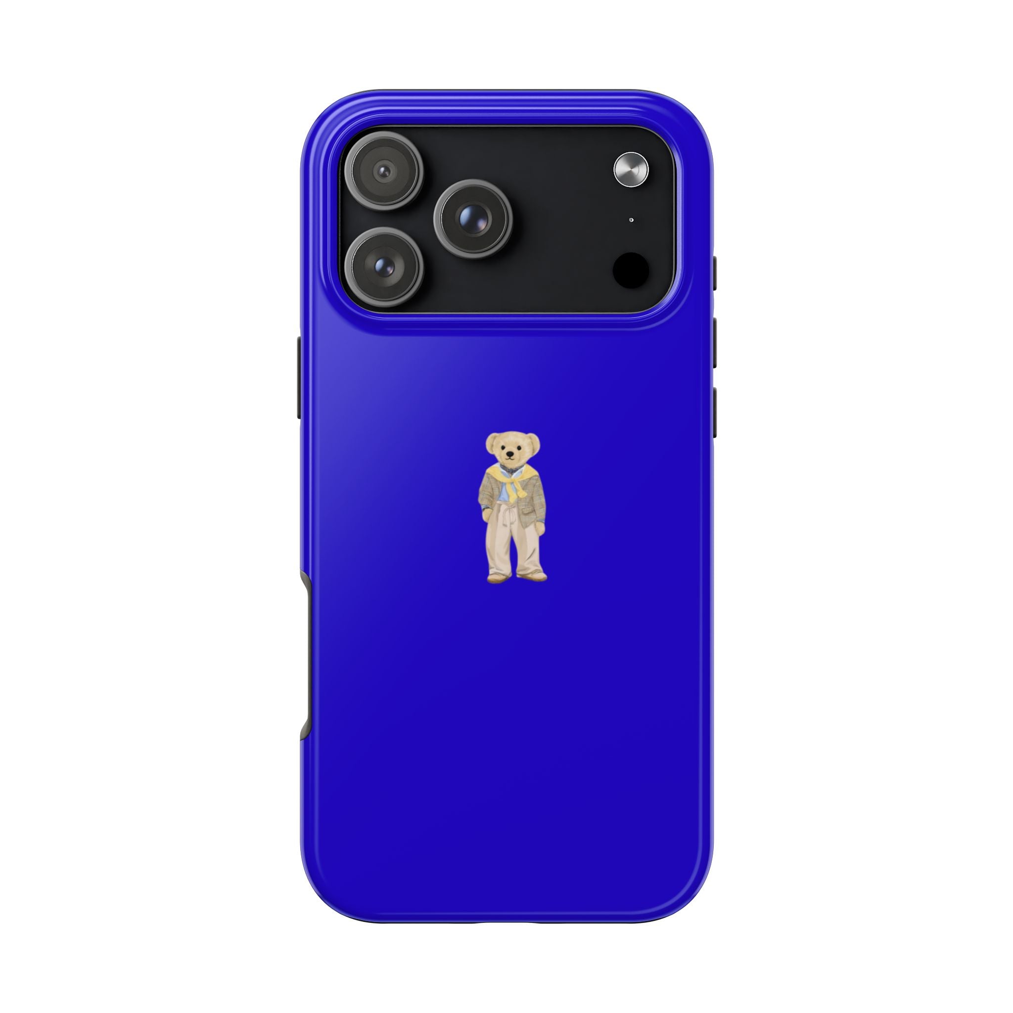 ROYAL BLUE RL TEDDY BEAR PHONE CASE
