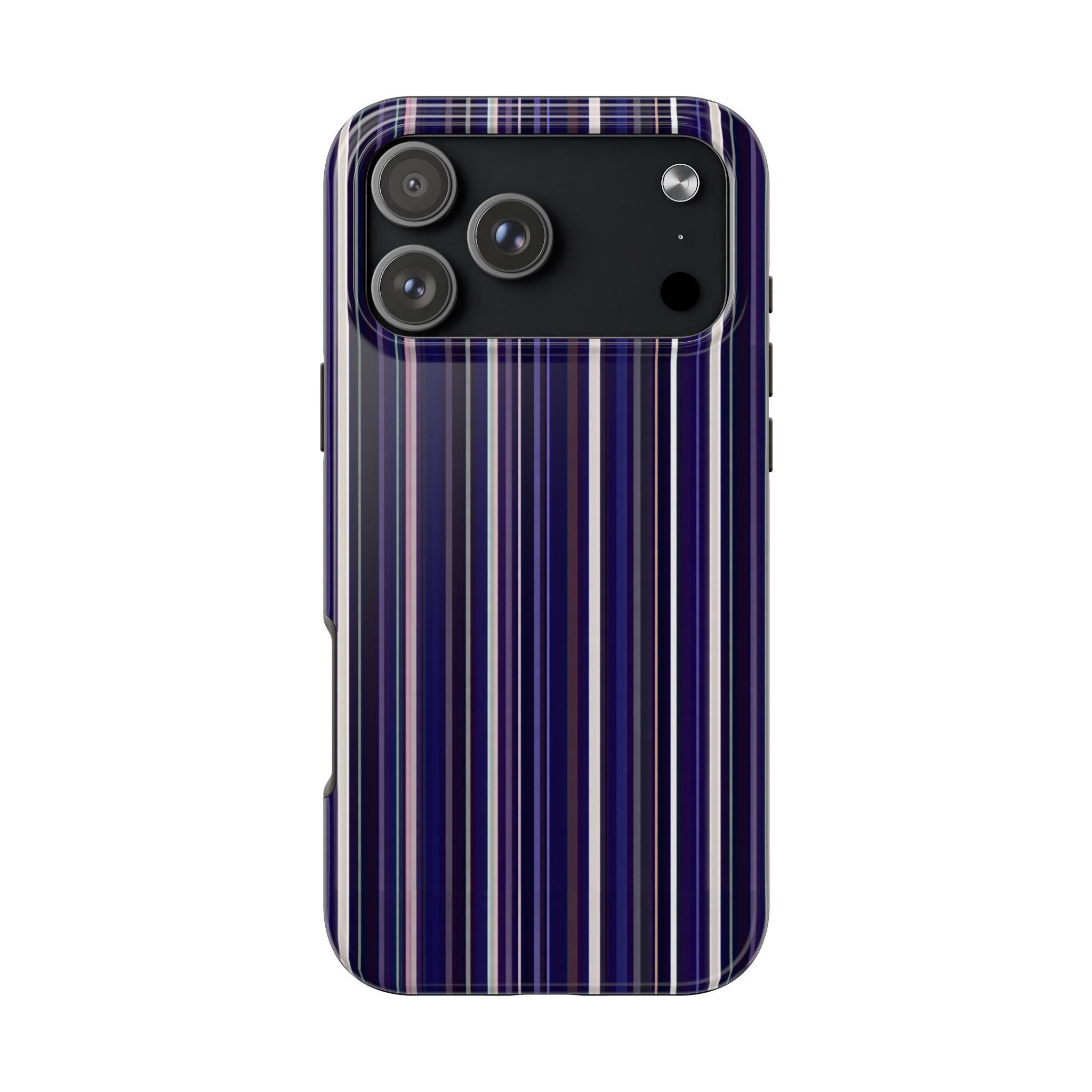 ROYAL BLUE STRIPES PHONE CASE