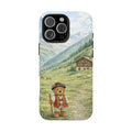 SWITZERLAND TEDDY BEAR PHONE CASE