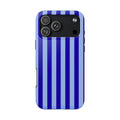 ROYAL BLUE STRIPES PHONE CASE