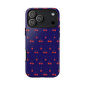 NAVY CHERRY PHONE CASE