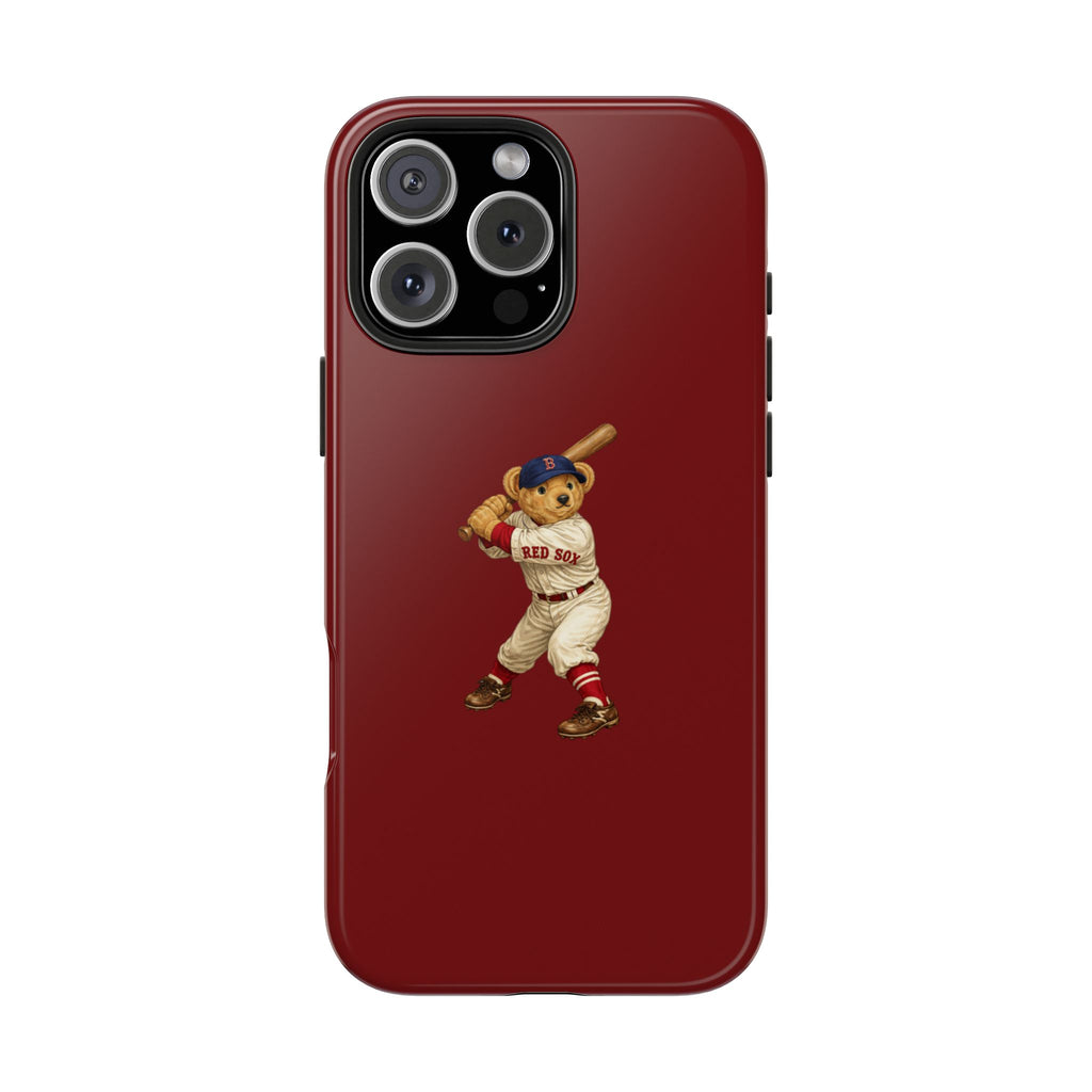 BOSTON RED SOX RL TEDDY BEAR POLO BASEBALL PHONE CASE