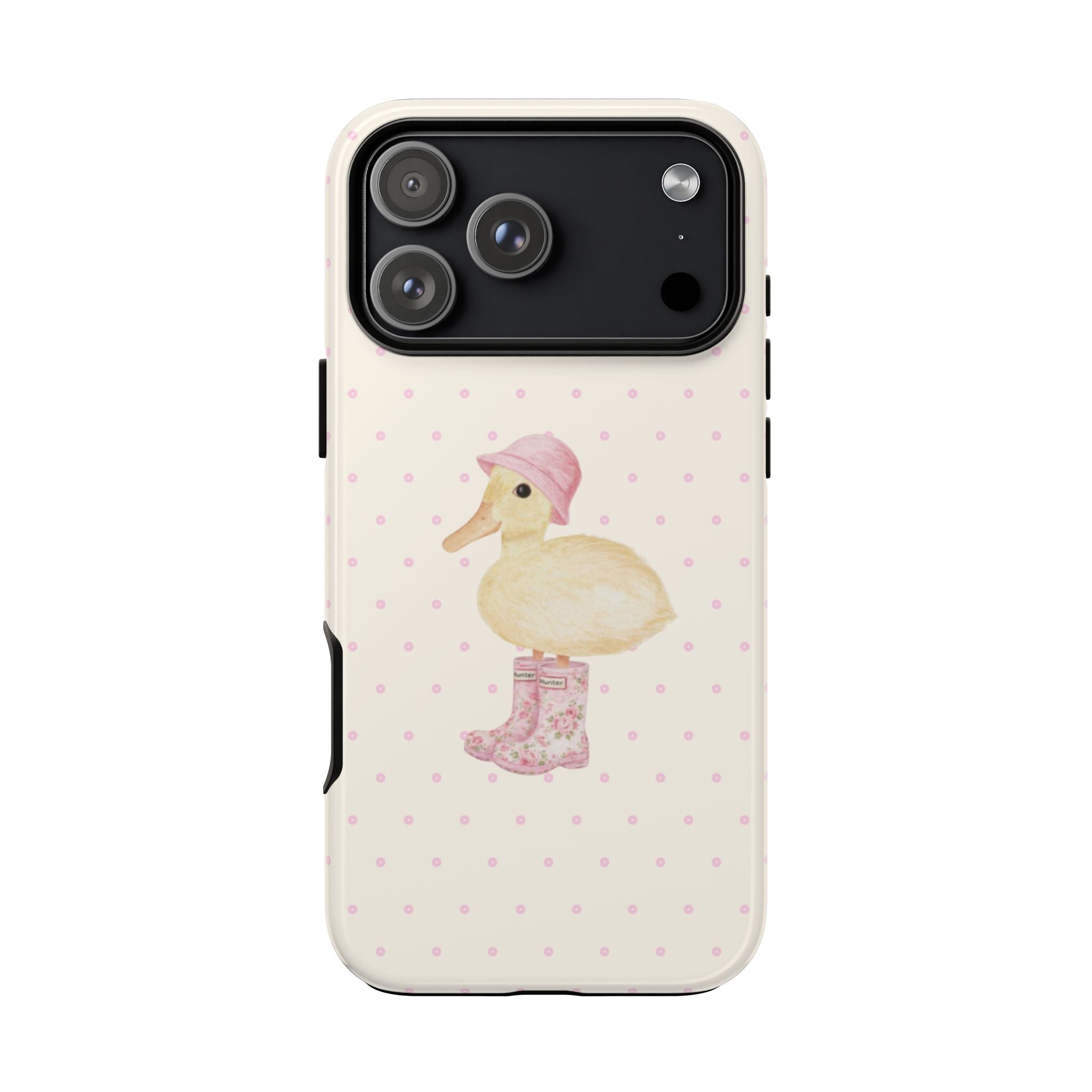 COQUETTE DUCK FLORAL POLKA DOTS PHONE CASE