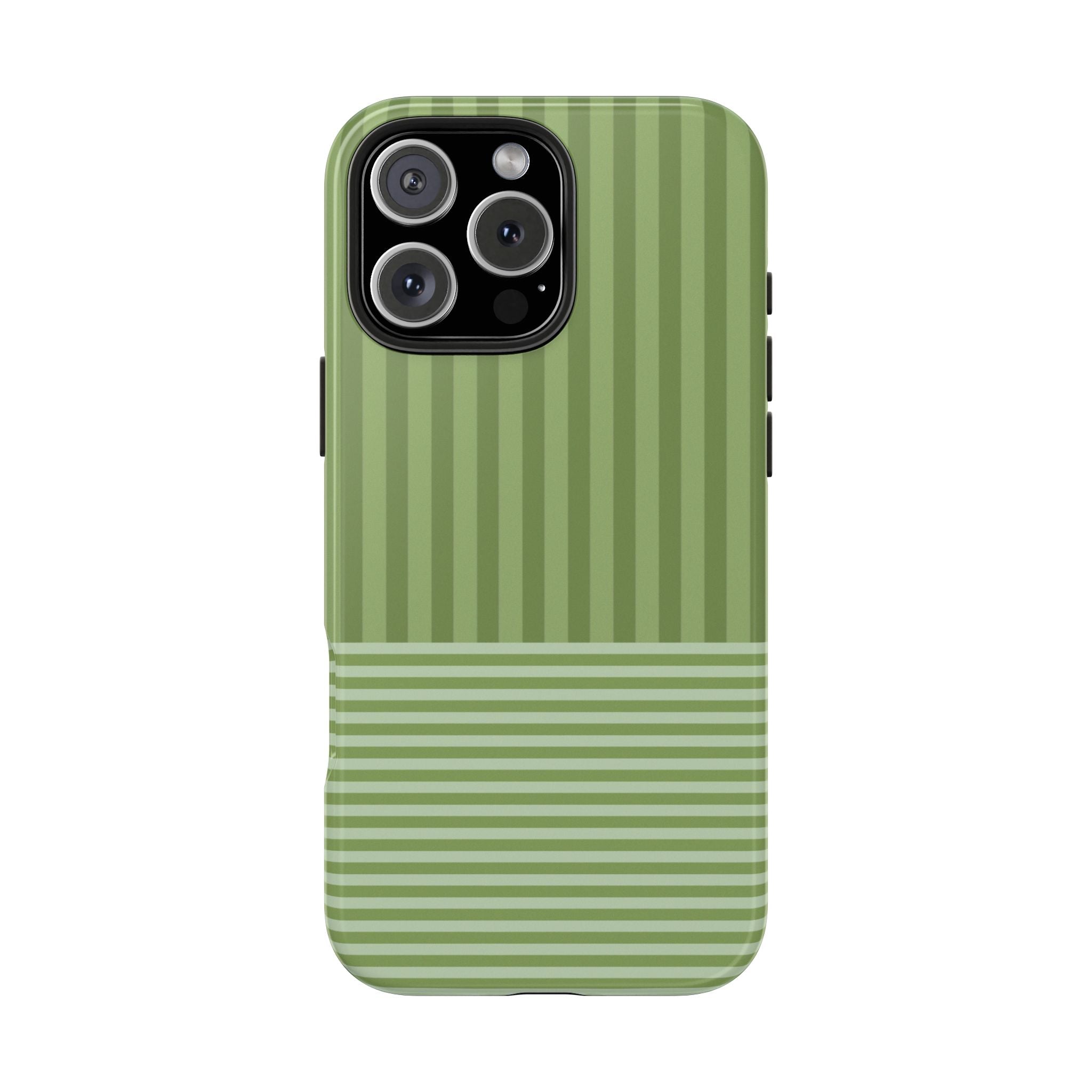 PARLOR STRIPES GREEN PHONE CASE