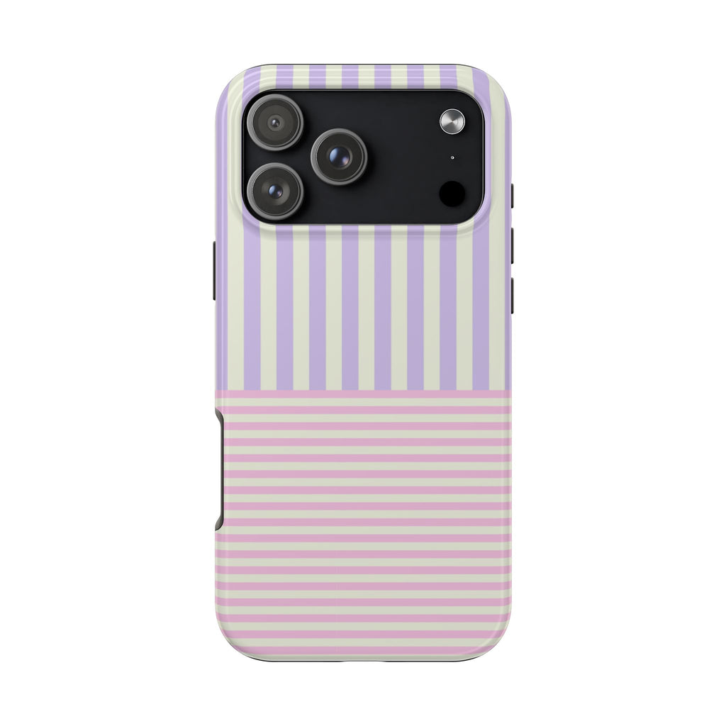 PARLOR STRIPES PASTEL PHONE CASE