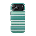 TIFFANY BLUE STRIPES PHONE CASE