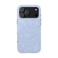 BABY BLUE GALAXY SPARKLE PHONE CASE