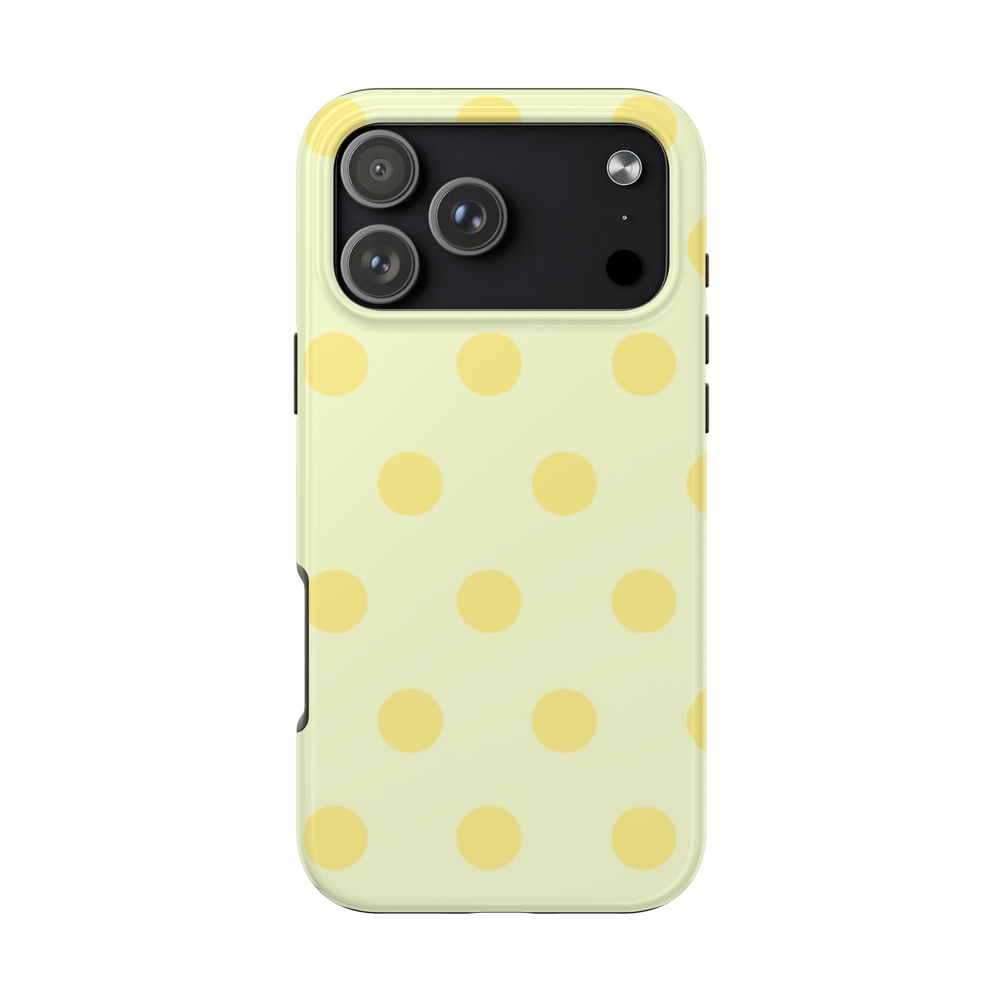 LEMON XL POLKA DOTS PHONE CASE